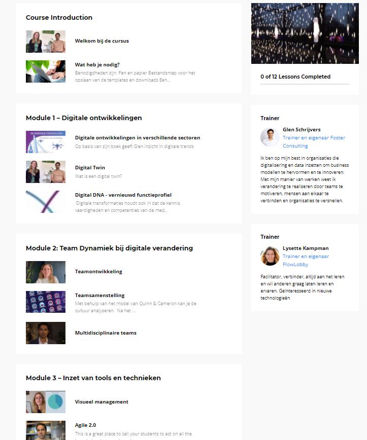 Change Management bij Digitale Transformaties